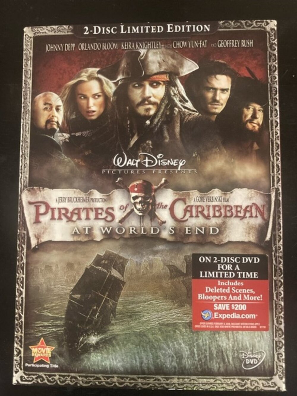 Pirates of the Caribbean: At World's End (DVD, 2007)
